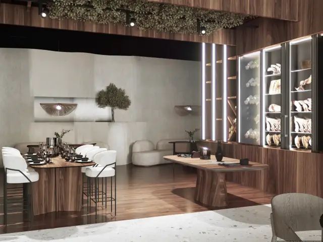 Resort restaurant interior